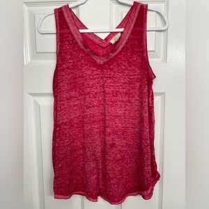 Light weight vintage wash tank